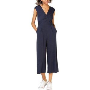 Fish Bowl Wide Leg Cropped Jumpsuit